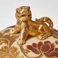 [RETAINED] A Large Wedgwood Golconda Ware Vessel and Cover UK, 1880s