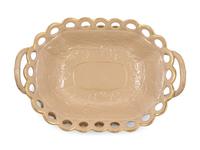 An English Glazed Stoneware Dessert Service