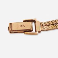 A Collection of Two Ladies Gold Watches