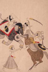 Three Indian Miniature Paintings