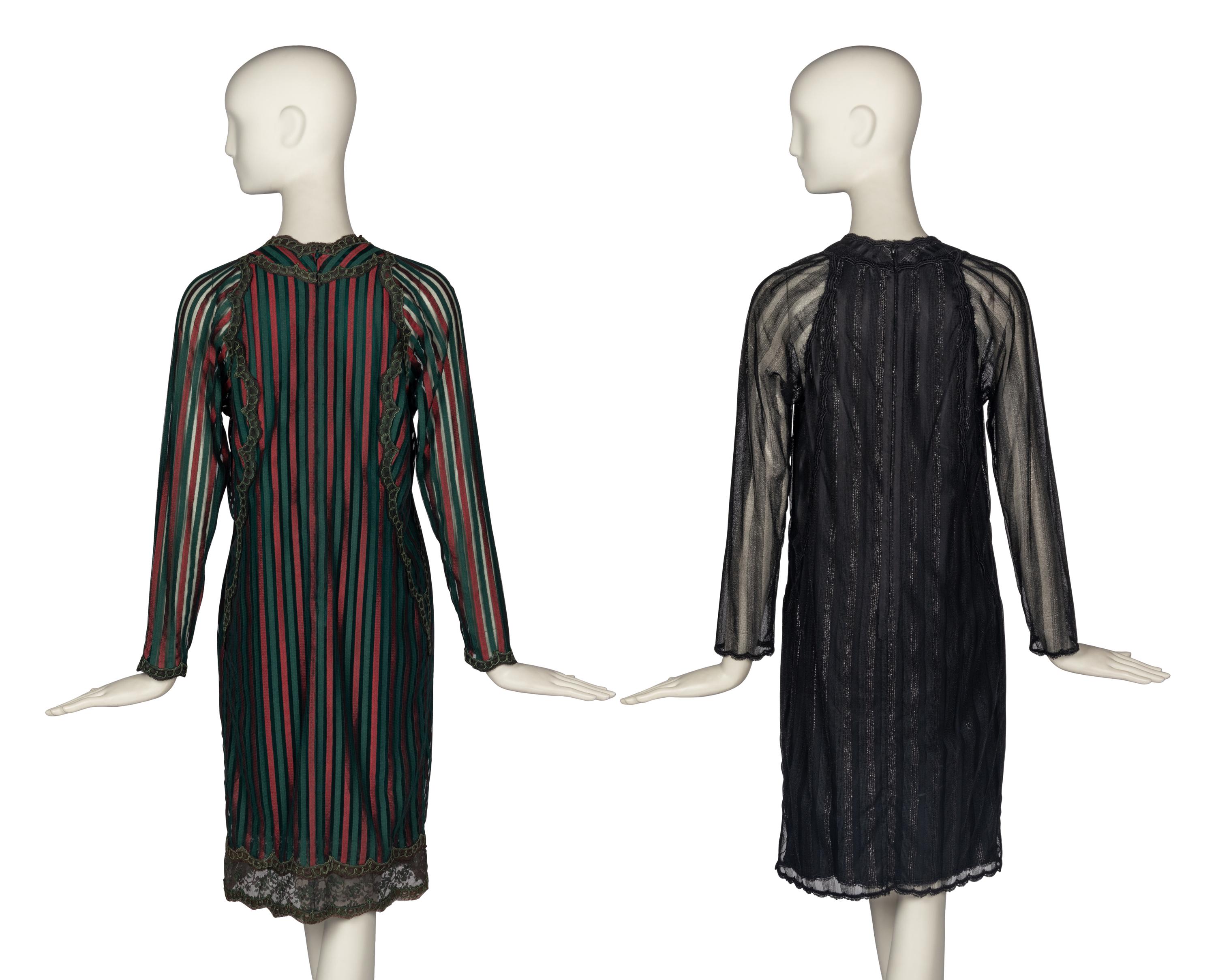 Two Velvet Jackets and Two Dresses by Geoffrey Beene