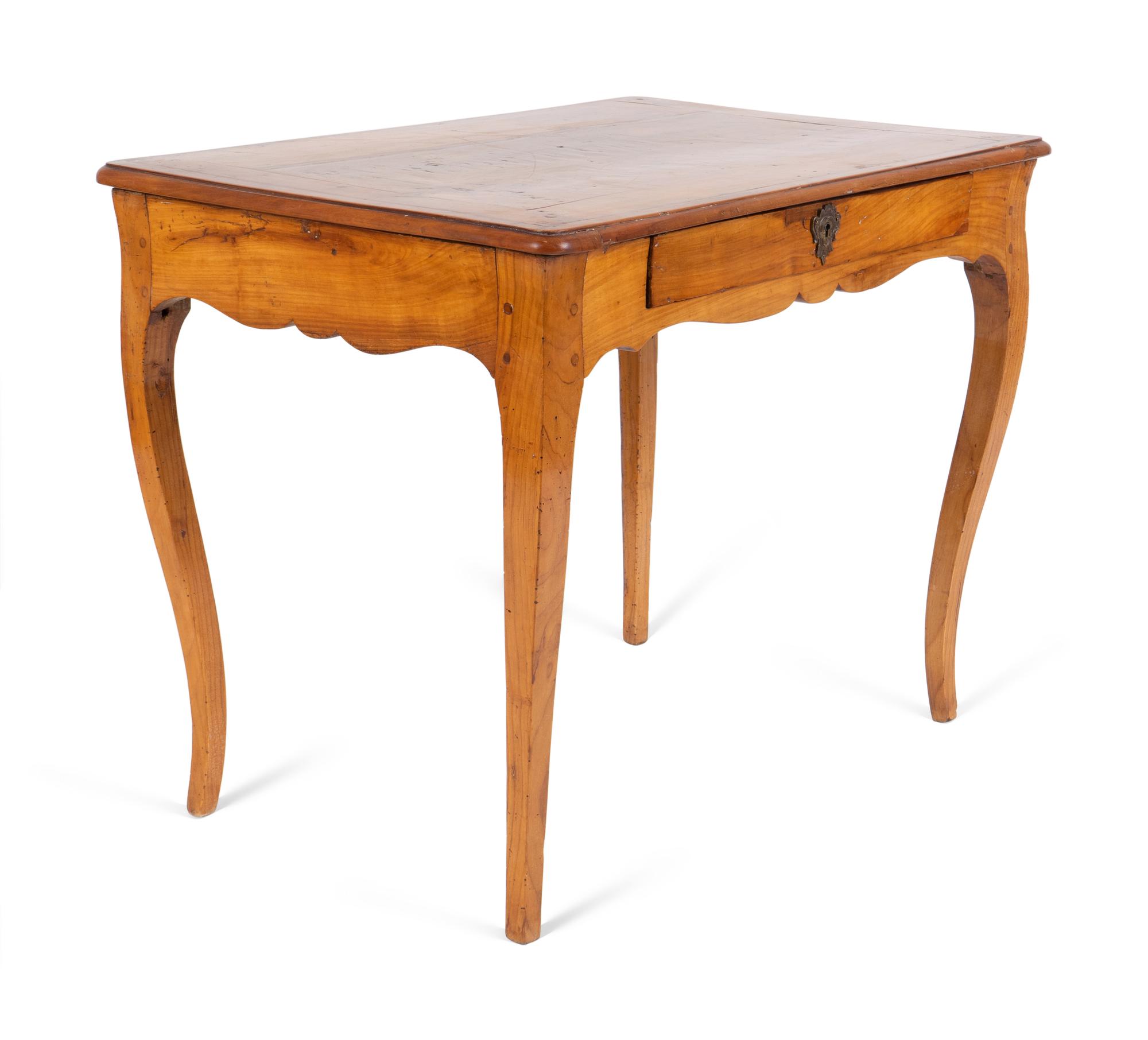 A French Provincial Cherrywood Side Table — 18TH CENTURY