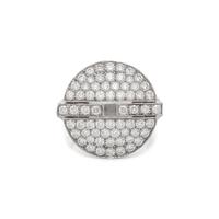 CARTIER, DIAMOND AND WHITE GOLD 'HIMALIA' RING