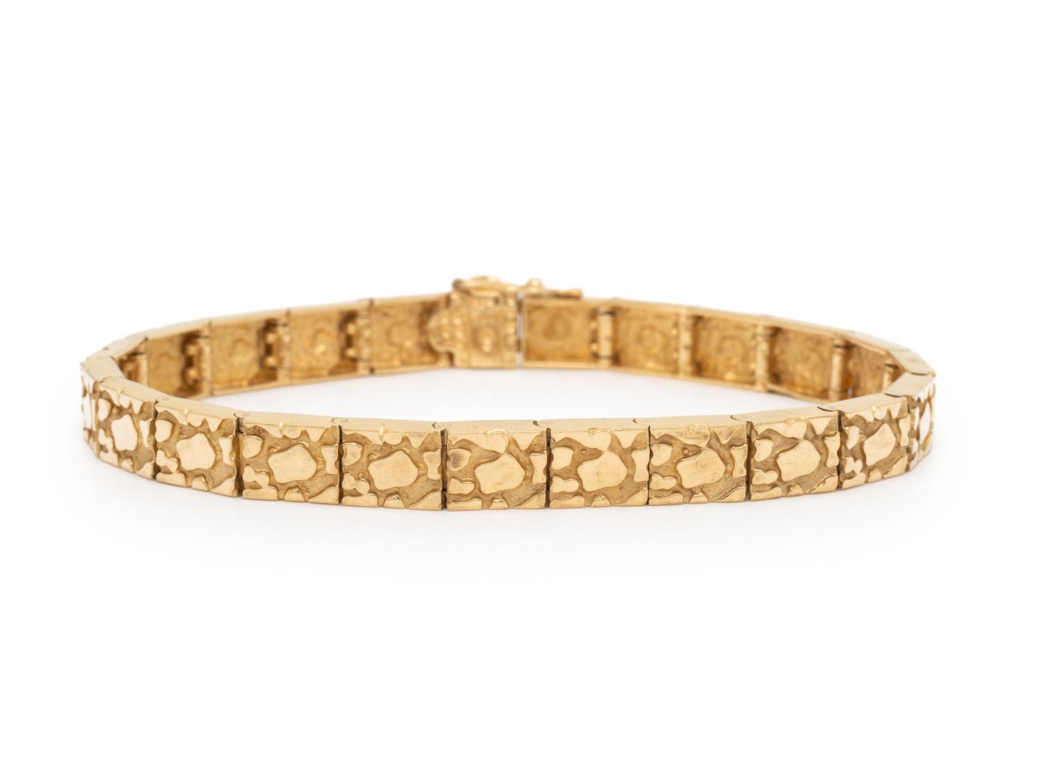 YELLOW GOLD BRACELET
