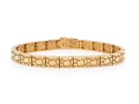 YELLOW GOLD BRACELET