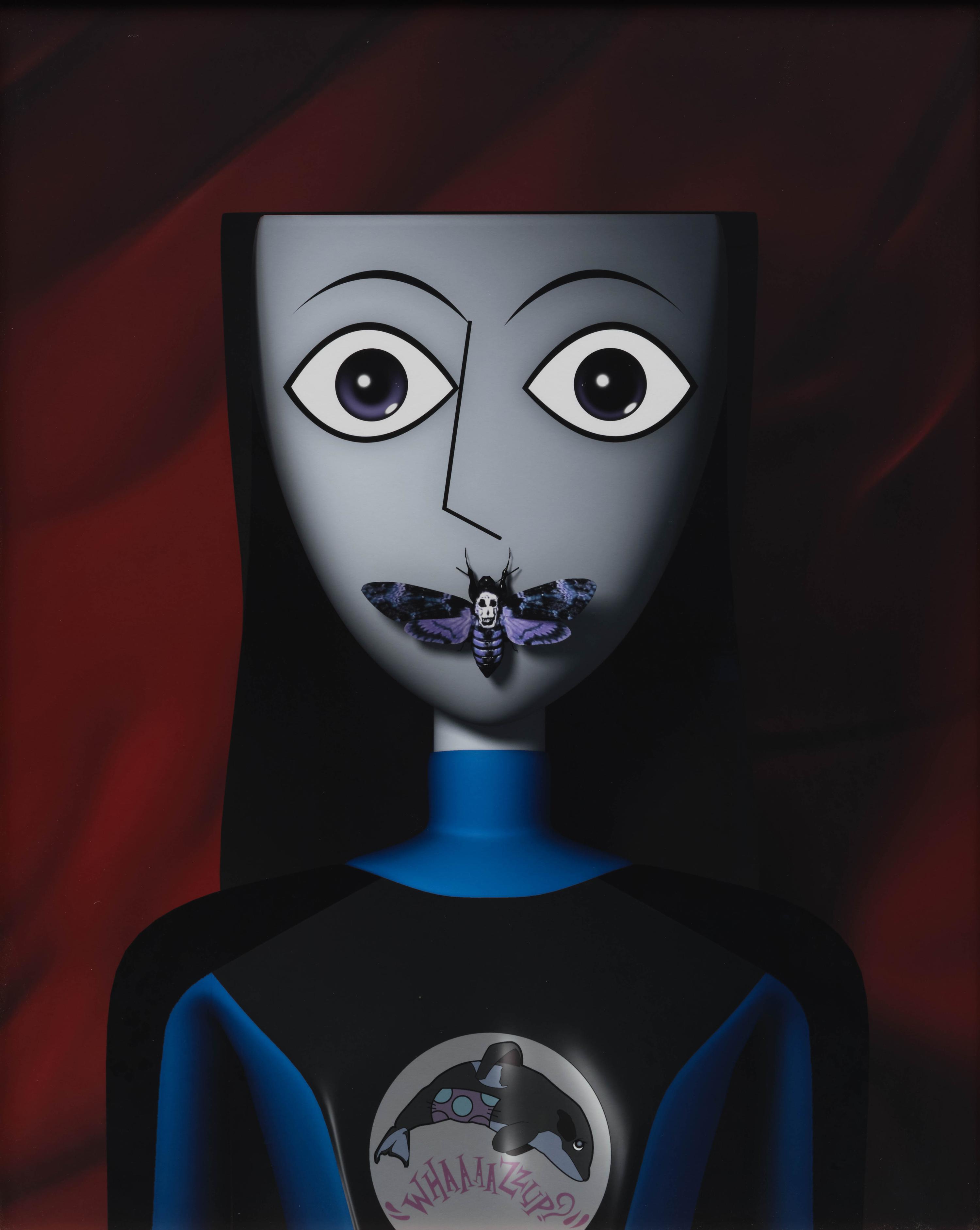 Bunny Rogers (American, b. 1990) — Self Portrait as Clone of Jeanne D'Arc , 2014