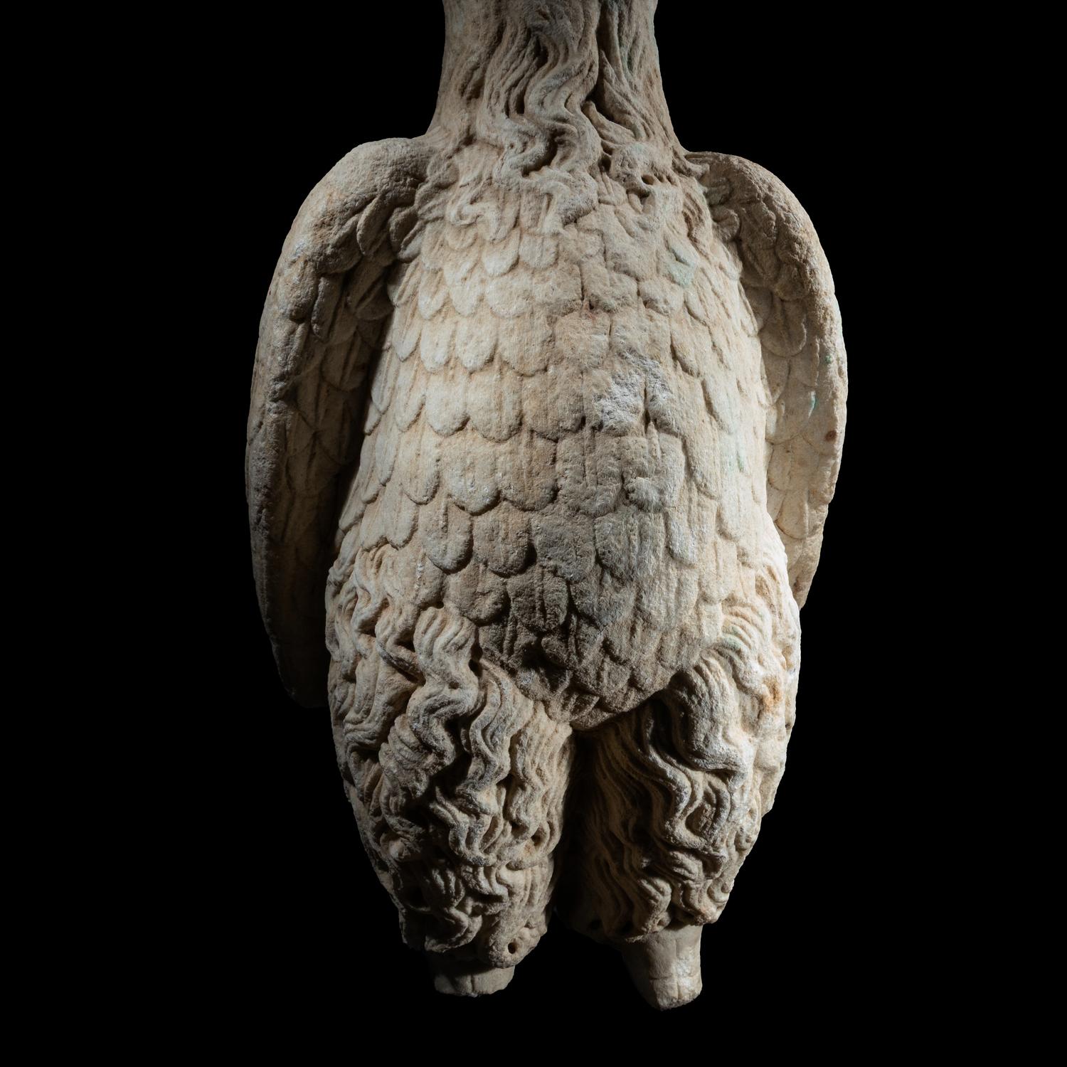 A Roman Marble Eagle