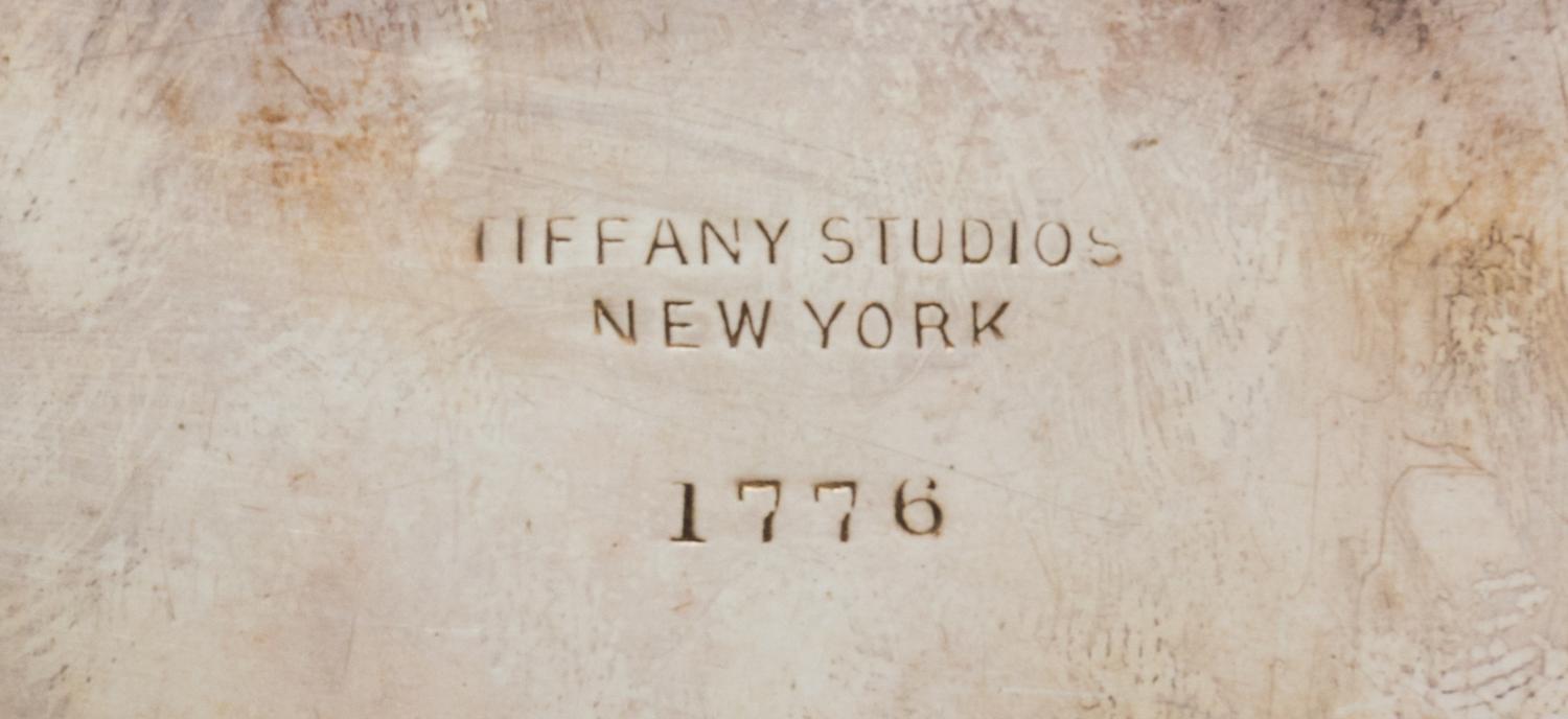 Tiffany Studios, EARLY 20TH CENTURY, a group of four desk articles