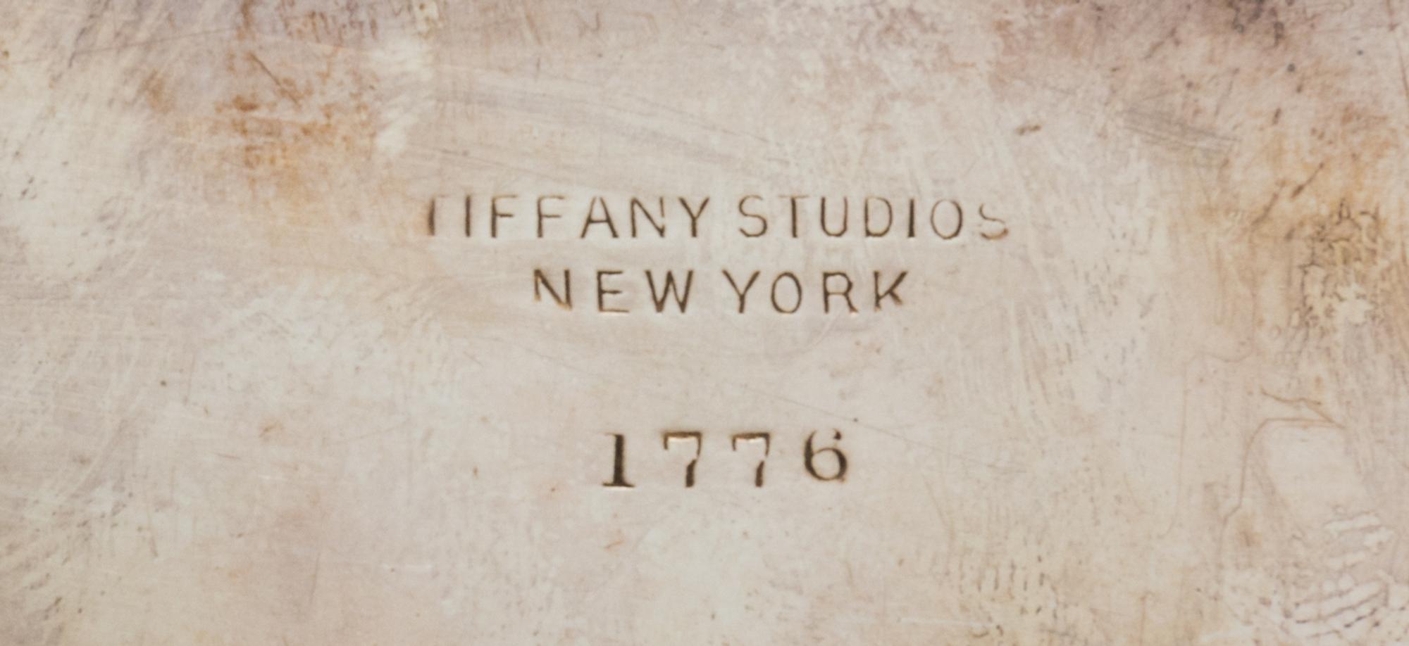 Tiffany Studios, EARLY 20TH CENTURY, a group of four desk articles