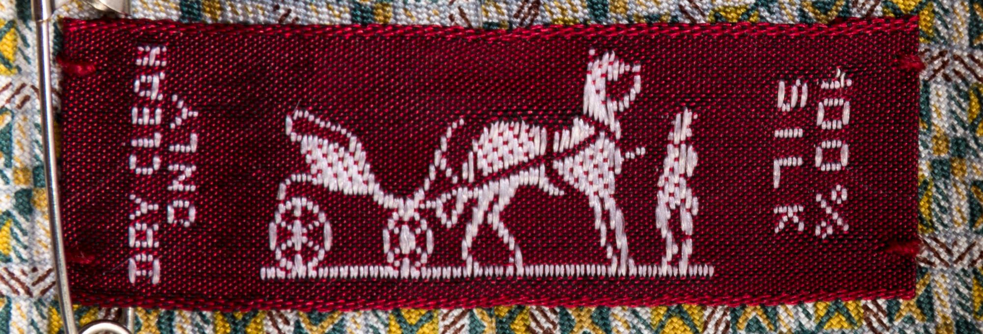 A Pair of Hermès Silk Ties,