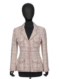 CHANEL, PASTEL FANTASY TWEED JACKET