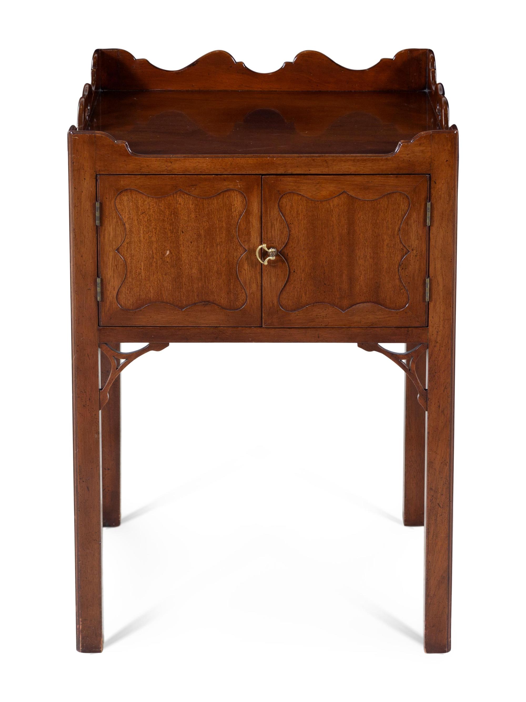 A George III Style Mahogany Bedside Commode