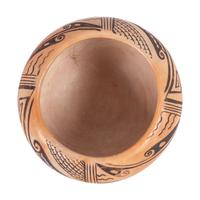 Hopi Pottery Jar and Navajo Regional Weaving / Rug