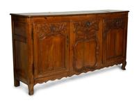 A Louis XV Style Fruitwood Server