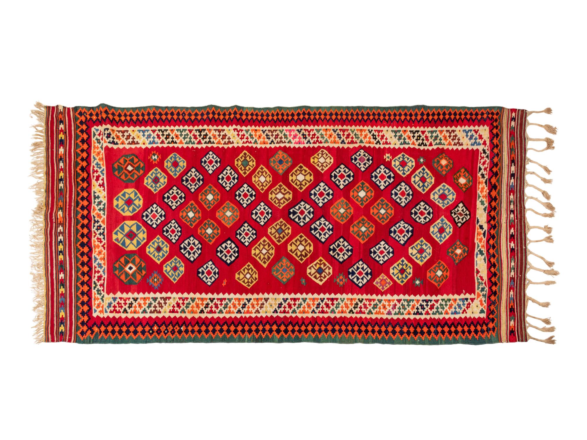 A Kilim Wool Runner