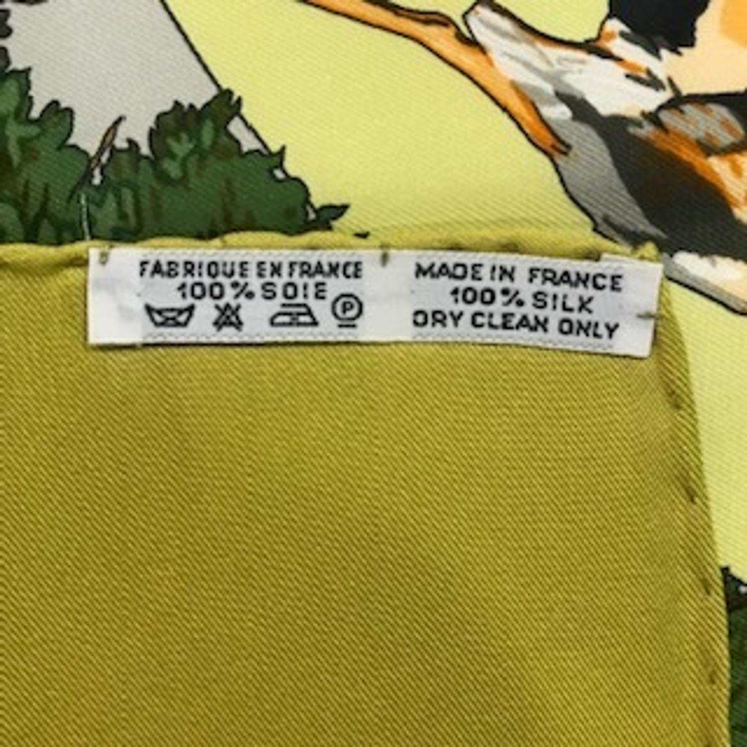 Hermès 90cm Silk Scarf