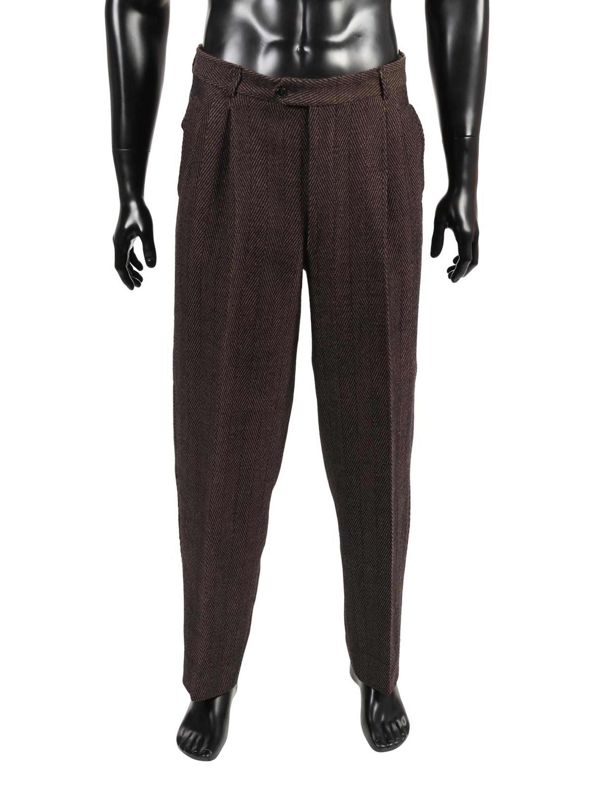 Group of Men's Vintage Valentino Trousers, 1980-90s