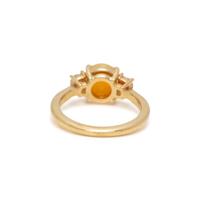 OPAL AND DIAMOND RING