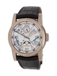 ROGER DUBUIS, REF. HO43 5772 0 3R.73 18K WHITE GOLD 'HOMMAGE' BI-RETROGRADE PERPETUAL CALENDAR CHRONOMETER WATCH