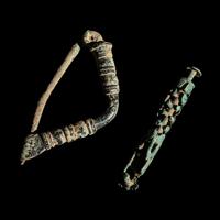 A Group of 5 Greco-Roman Fibulae and 2 Geometric Bronze Objects