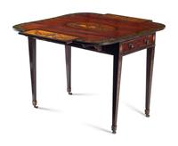 A George III Painted Mahogany Pembroke Table