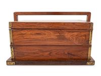 A Chinese Huanghuali and Jichimu Two-Tier Picnic Box
