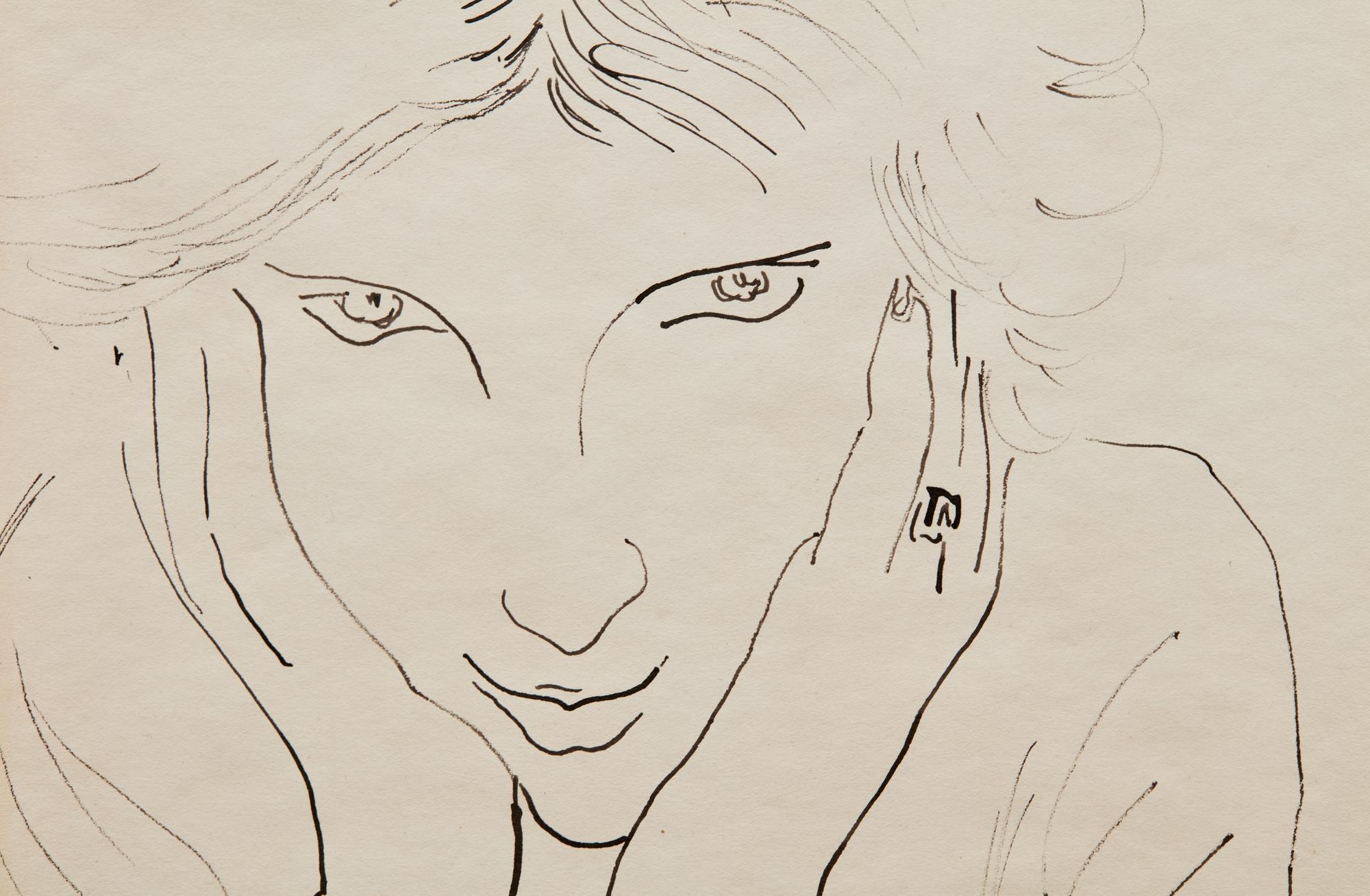Femme Accoudée, 1919