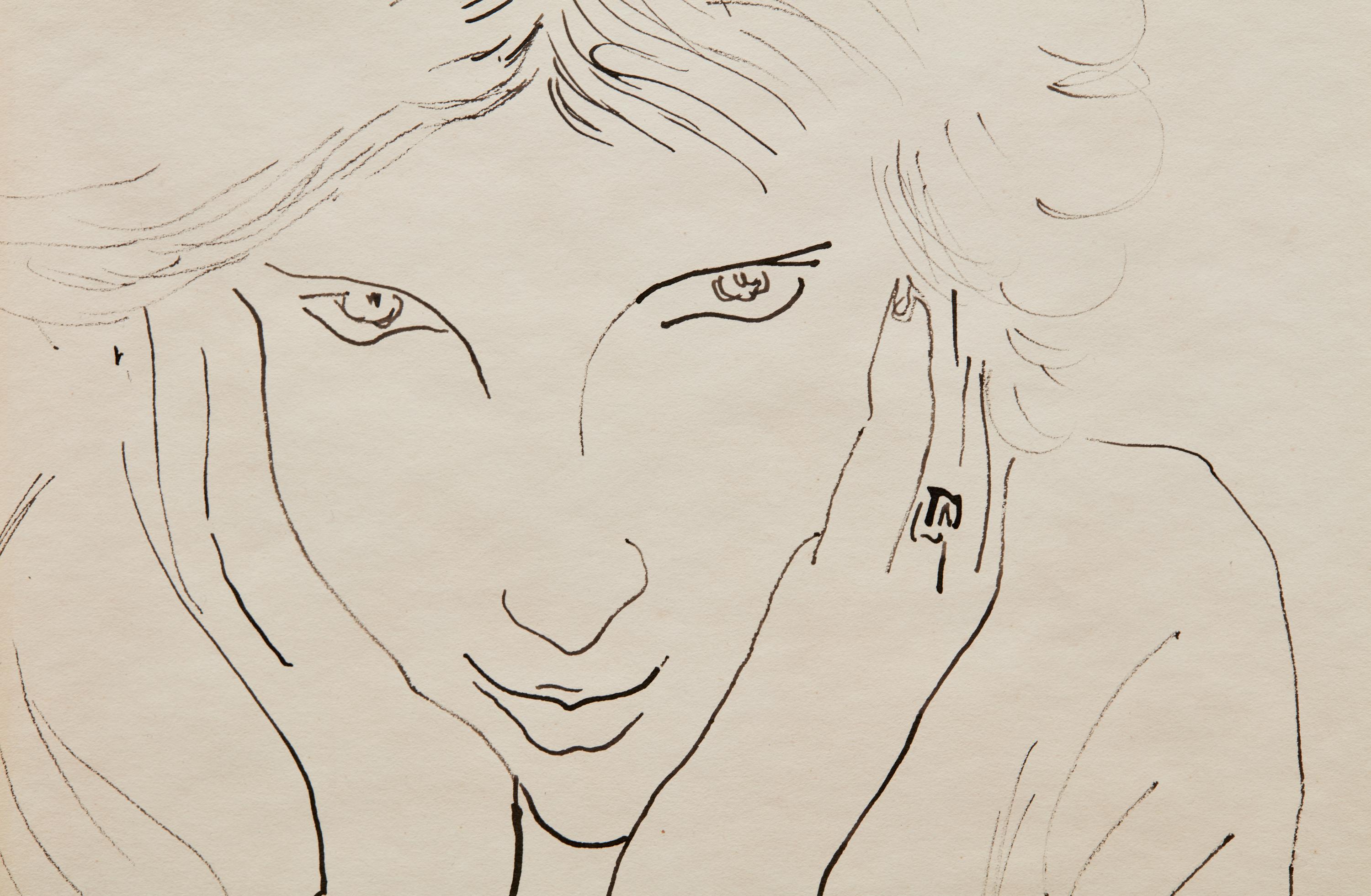 Femme Accoudée, 1919