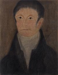 An American Folk Art Print Height 17 x width 13 inches.