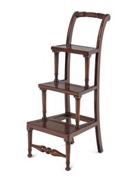 A Regency Style Step Ladder