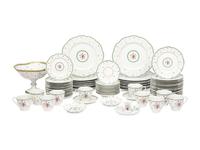 A Haviland Toulon Porcelain Dinner Service