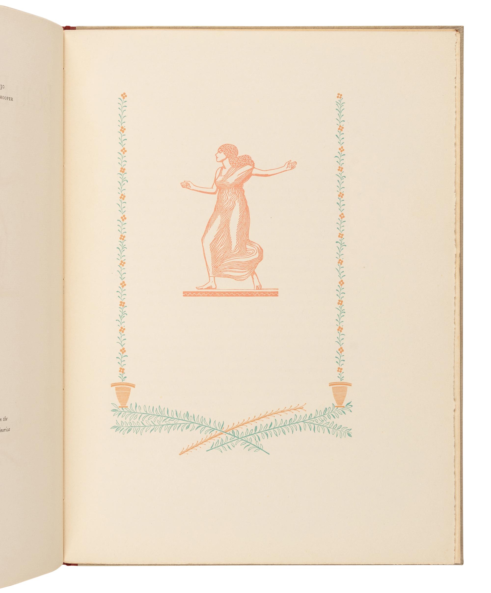 WOOLF, Virginia (1882-1941). Beau Brummell . New York: Rimington & Hooper, 1930.