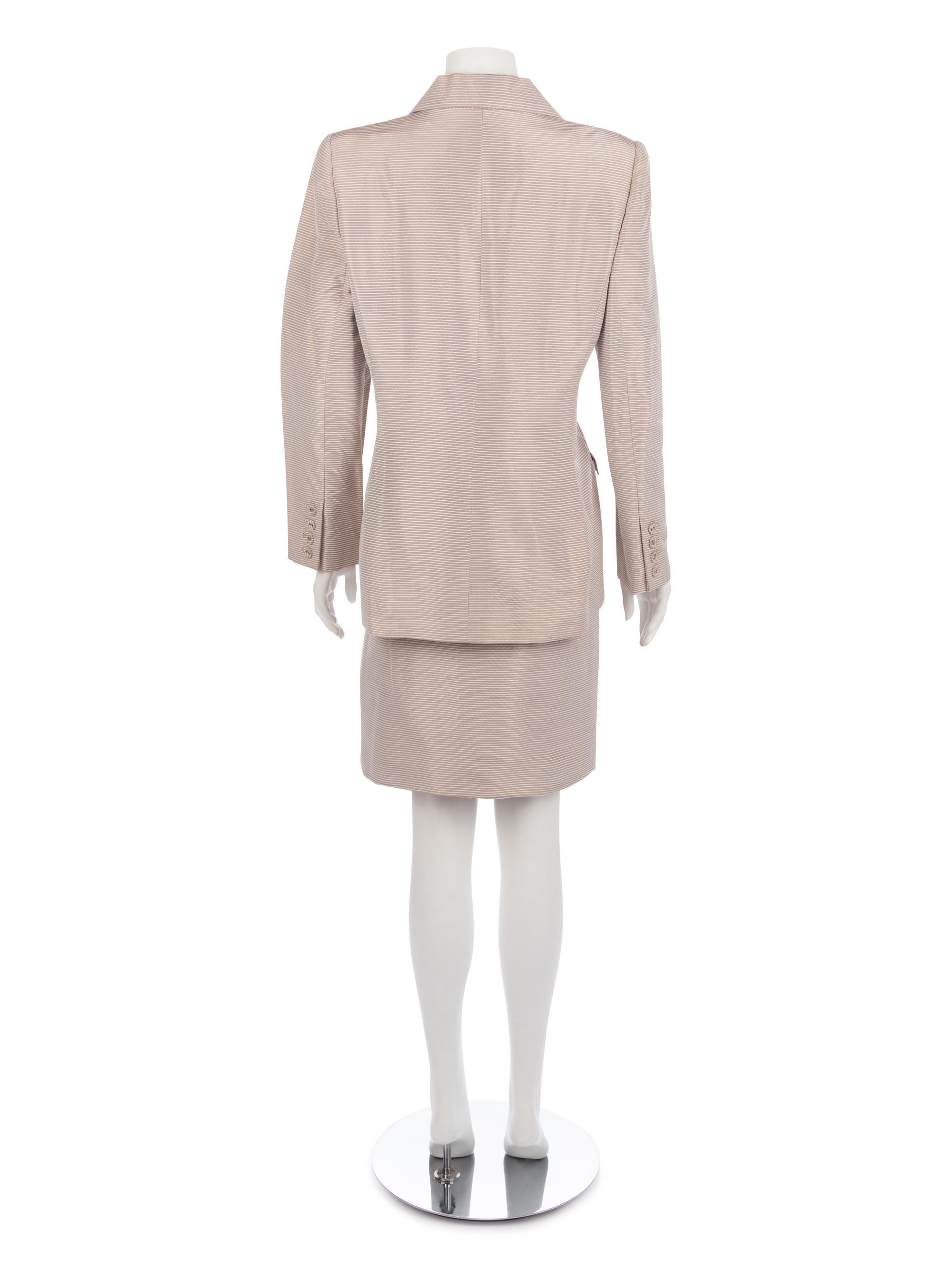 Six Designer Skirt Suits, 1990-2000s