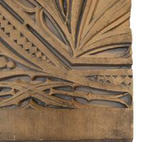 A Sullivan Designed Terra Cotta Facade Fragment from the St. Nicholas Hotel 27.5" W x 4" D x 32" H — United States, 1894