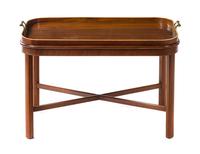 A Regency Style Mahogany Tray Table Width 30 1/2 inches.