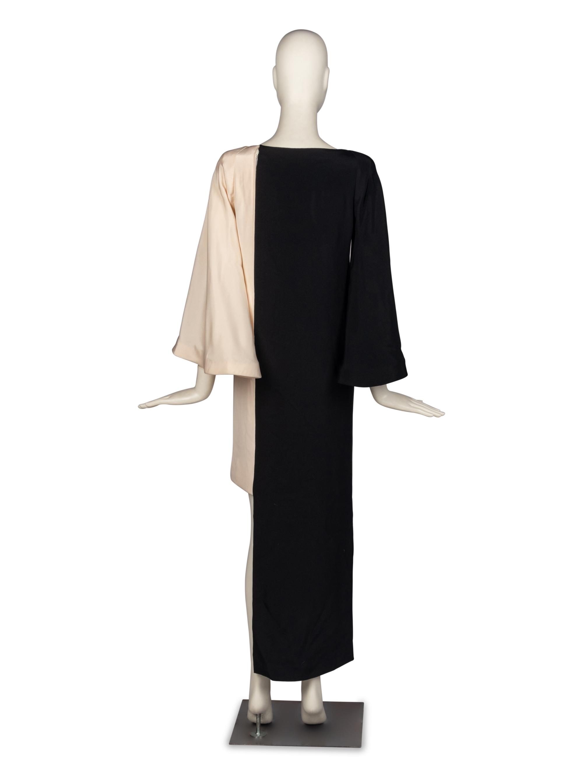 Pierre Cardin Asymmetric Haute Couture Dress