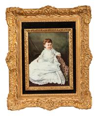A Continental Painted Porcelain Plaque