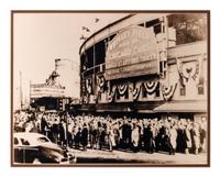 A Group of Five Photographs Displaying Significant Chicago Scenes Formerly Displayed at Ditka's Restaurant