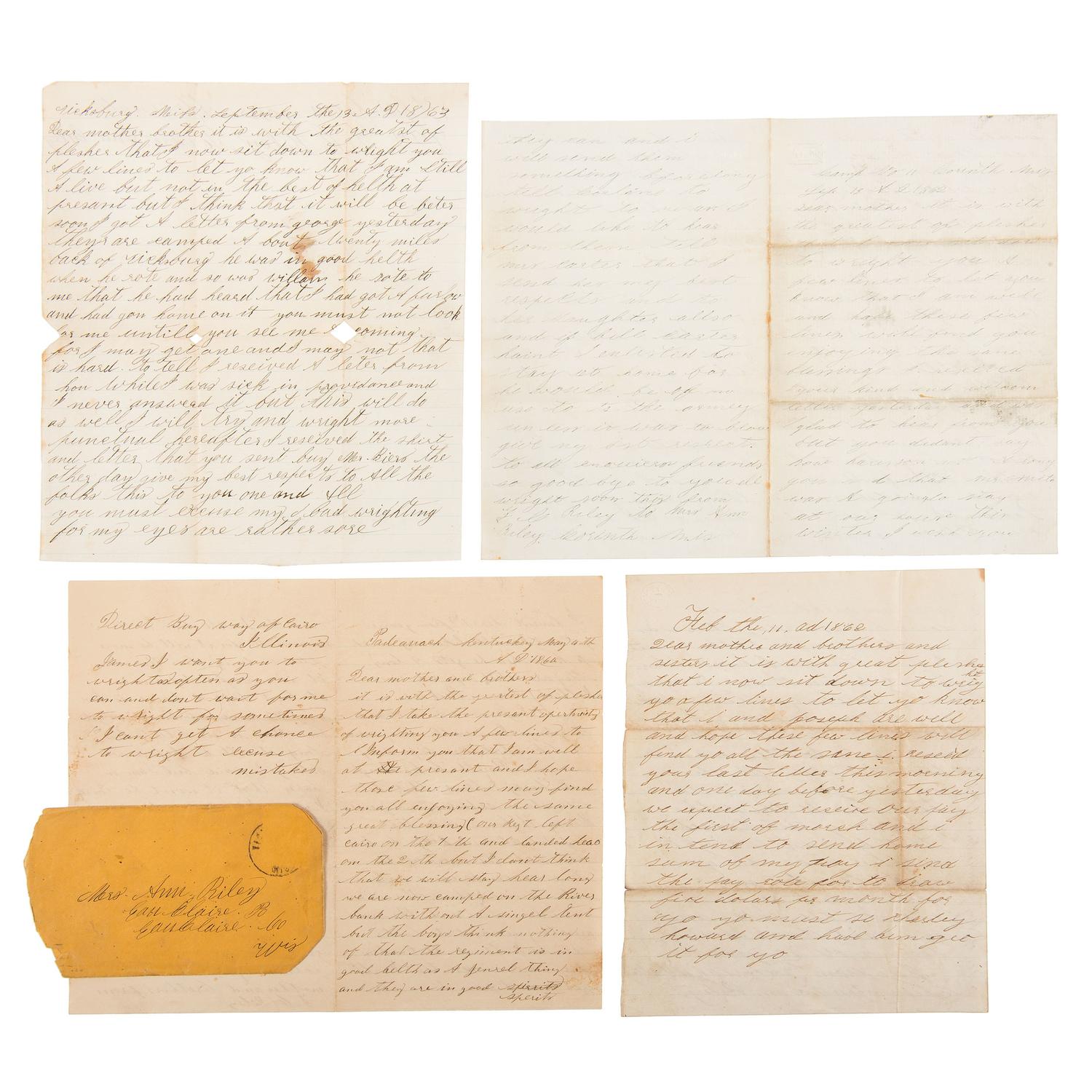 Civil War Archive of Corporal Zachariah C. Riley, 16th Wisconsin Infantry, KIA Atlanta