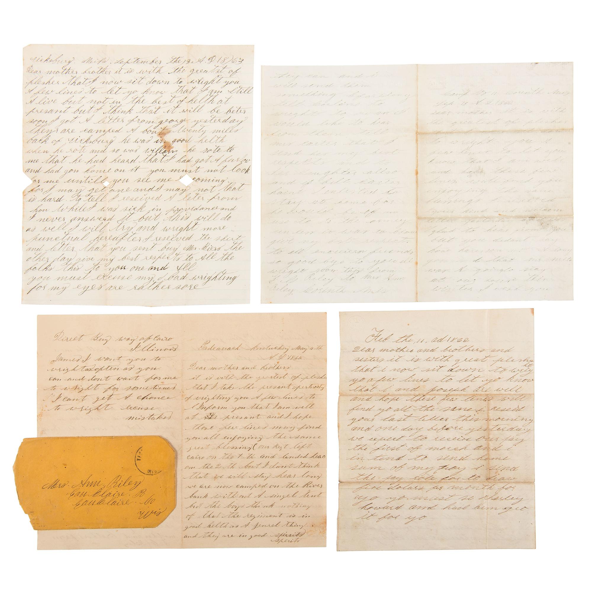 Civil War Archive of Corporal Zachariah C. Riley, 16th Wisconsin Infantry, KIA Atlanta