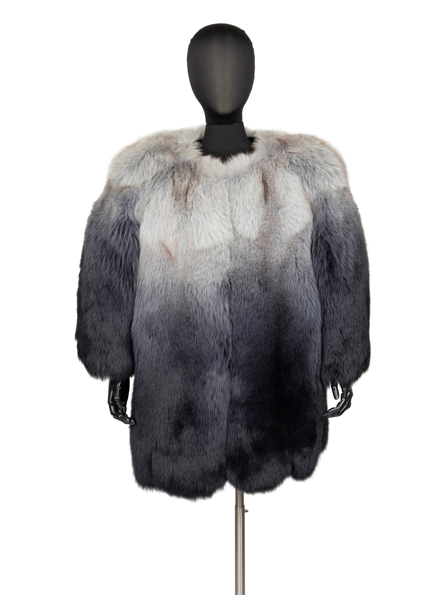 Sam-Rone Fox Fur Jacket, 1980s