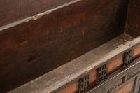 An Italian Penwork-Inset Walnut Cassone
