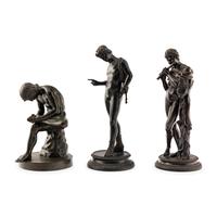 Three Italian Grand Tour Bronze Figures