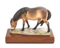 A Royal Worcester Porcelain Figure, Bernard Winskill Width 11 inches. — 20TH CENTURY