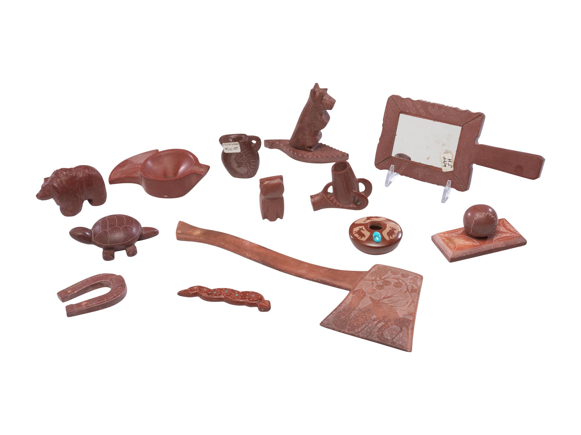 Assorted Catlinite Goodies