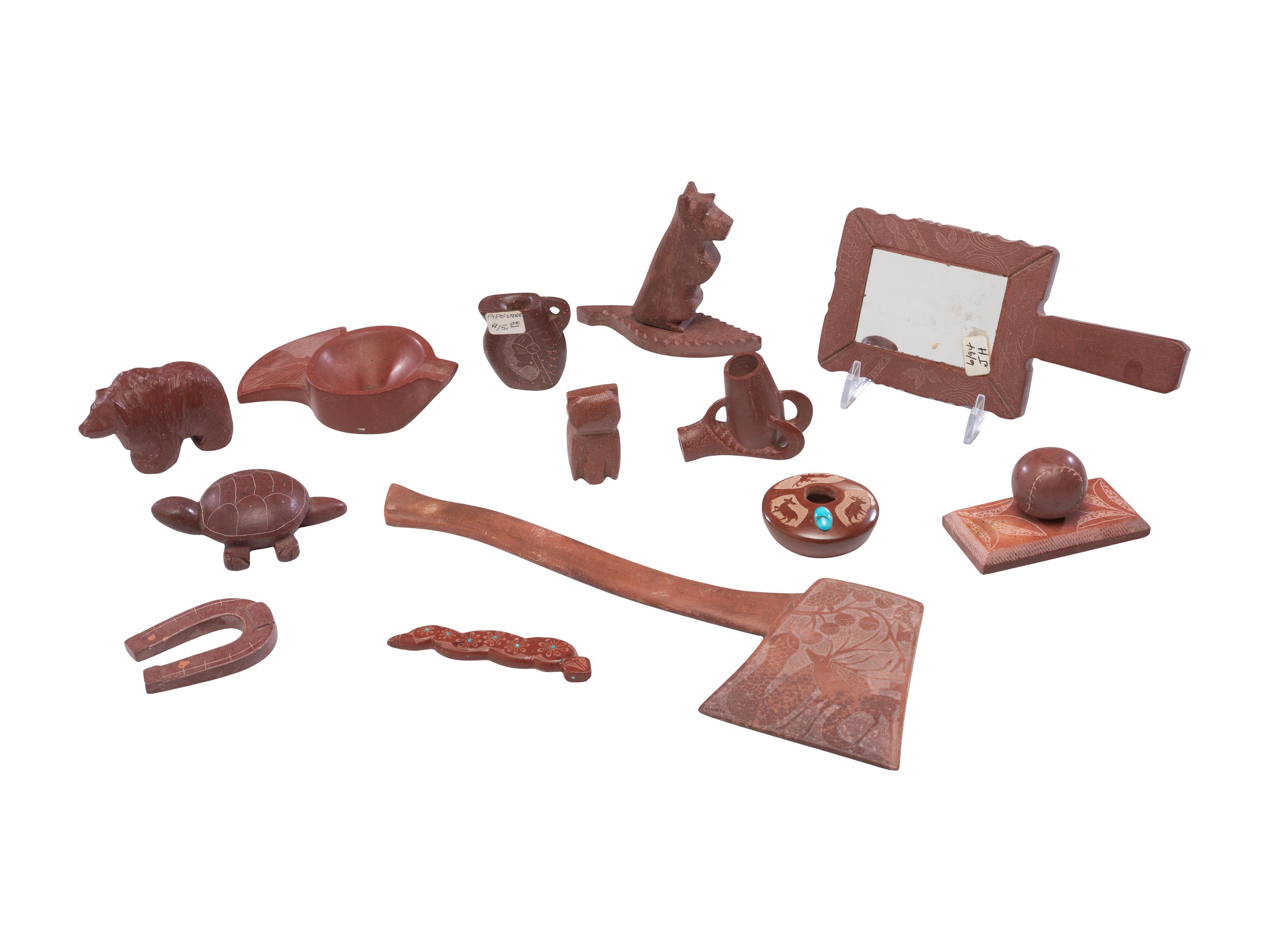 Assorted Catlinite Goodies
