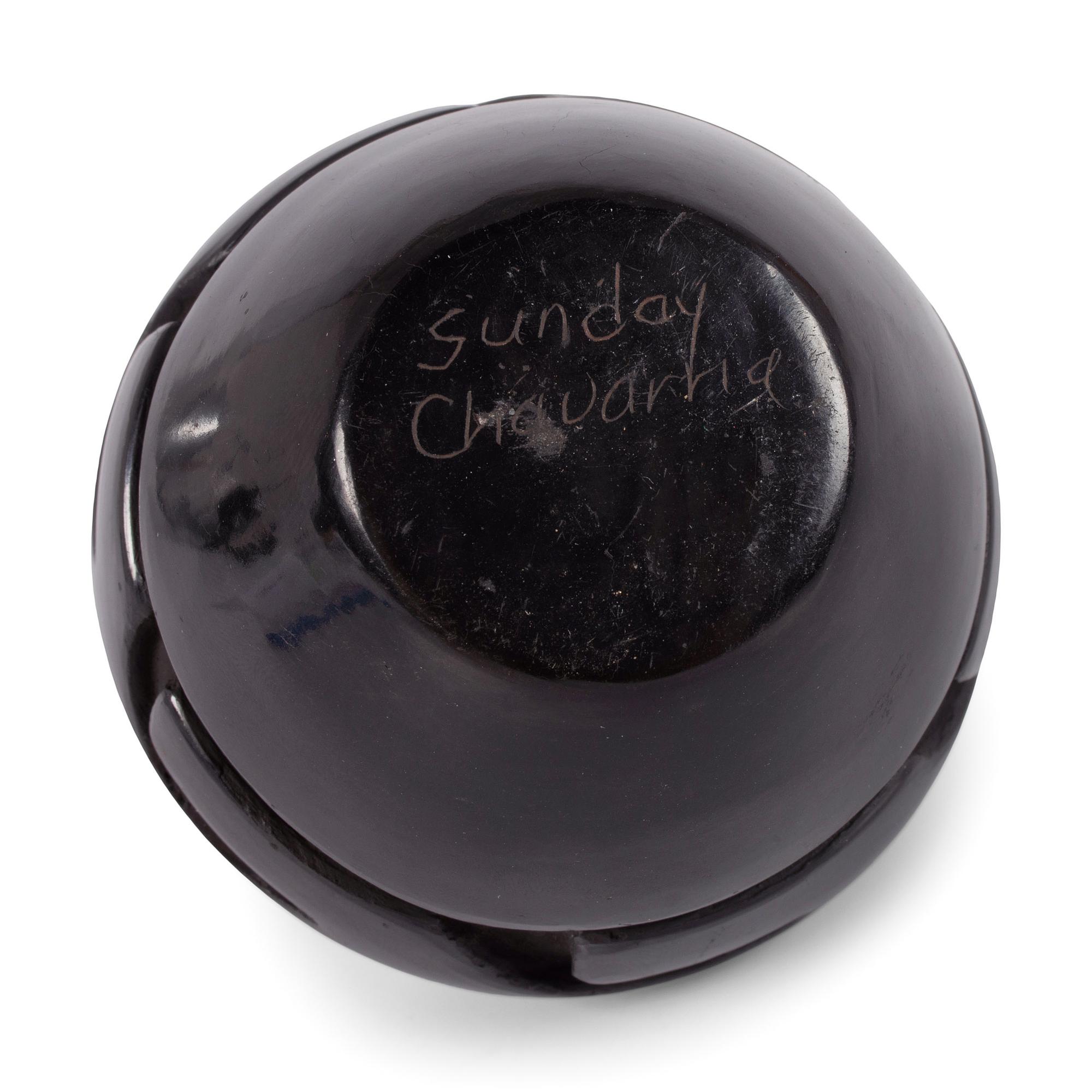 Small Blackware Pottery Vase