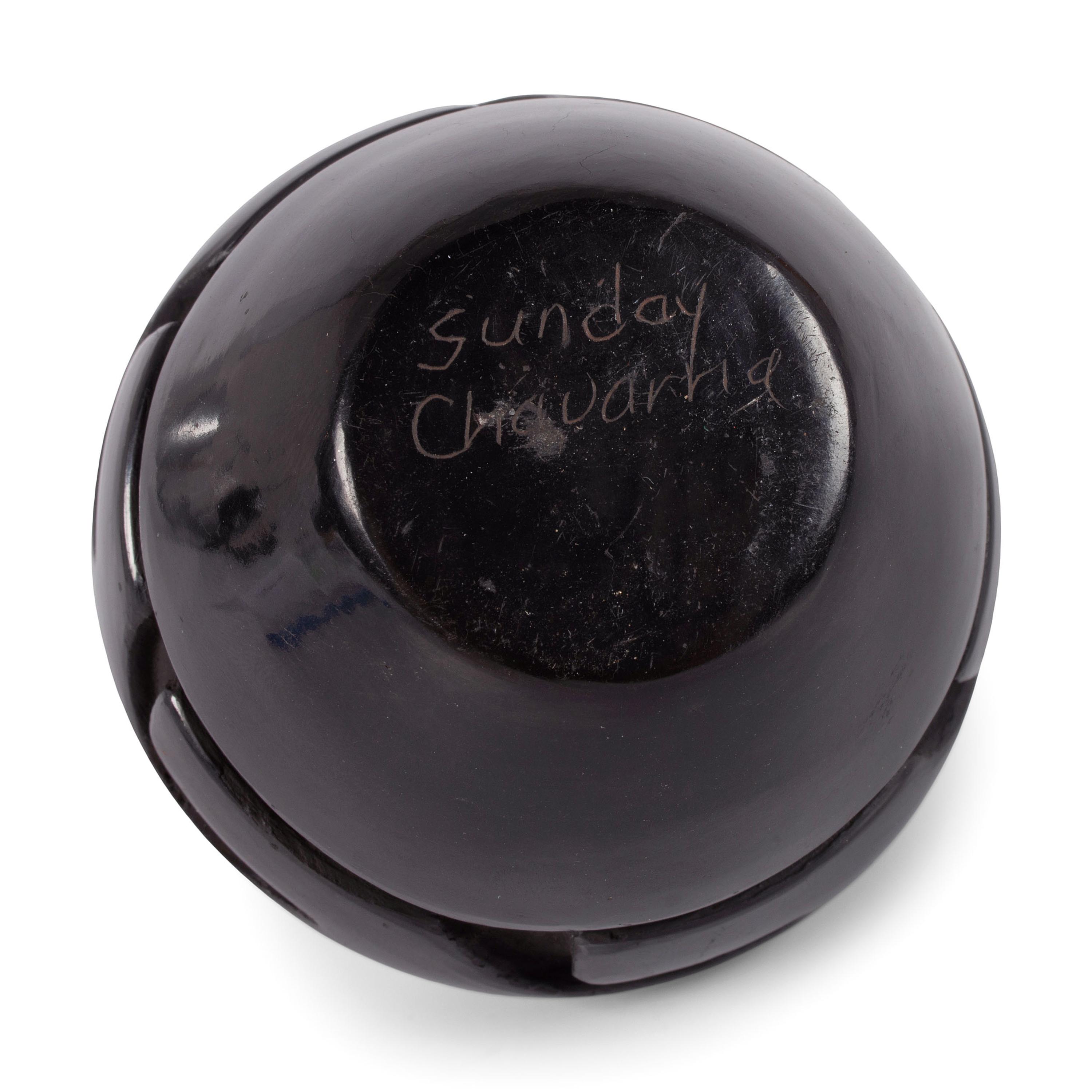 Small Blackware Pottery Vase
