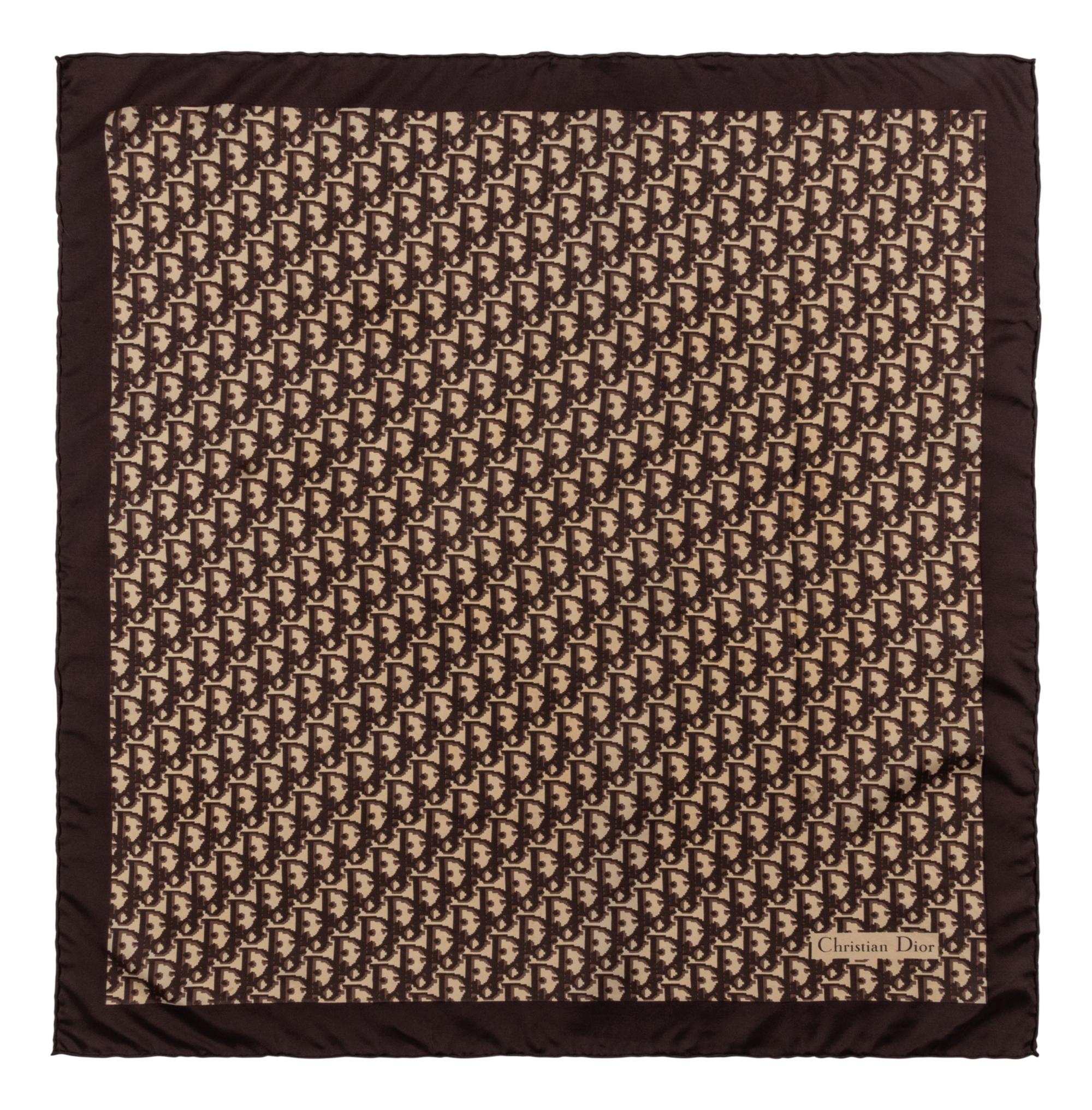 Six Designer Scarves: Dior, Lanvin, Two Pucci, Two Burberry