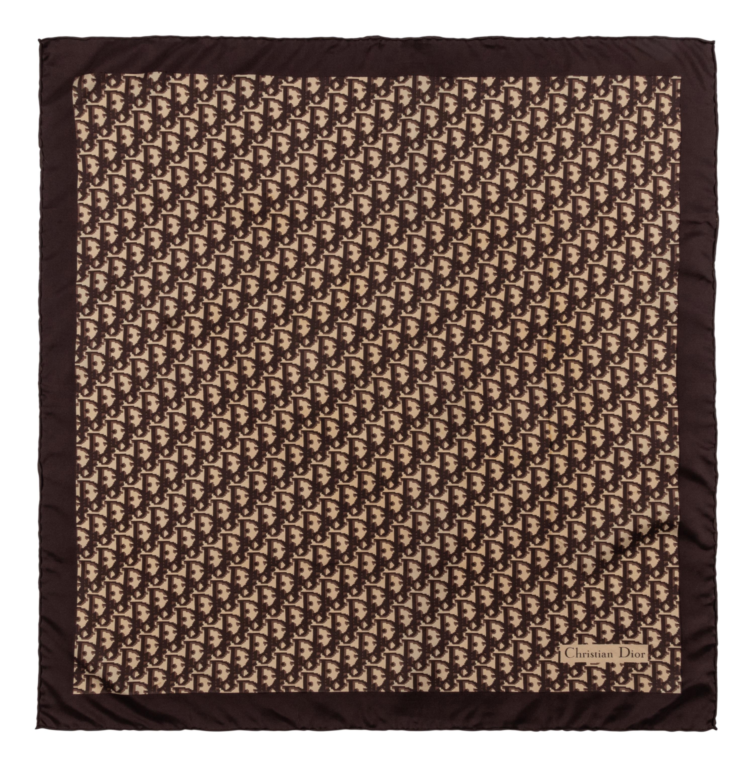 Six Designer Scarves: Dior, Lanvin, Two Pucci, Two Burberry